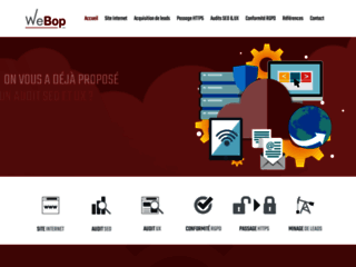 WeBop : créez et valorisez votre site internet