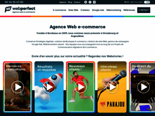 Webperfect, agence web spécialiste du e-commerce à Bordeaux