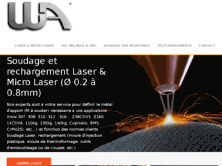 Détails : Fil de soudage et micro-soudage laser