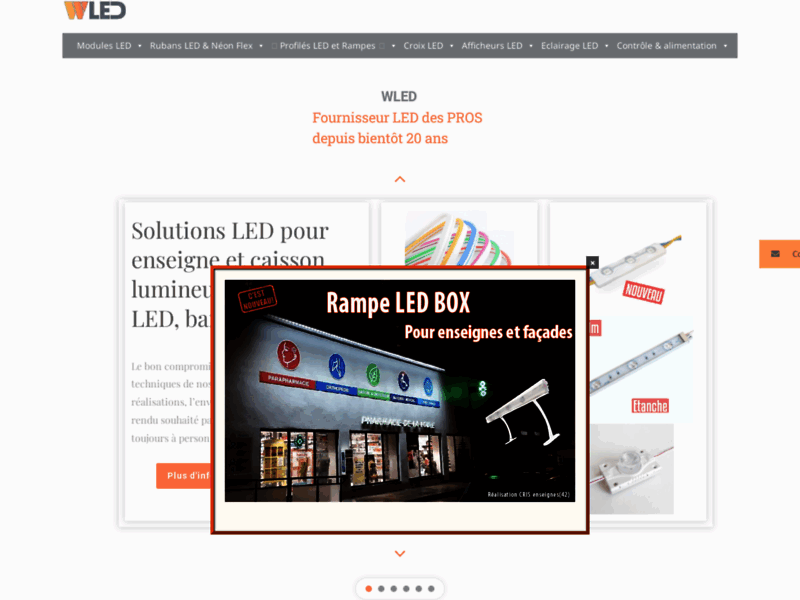WLED, le grossiste de produits LED