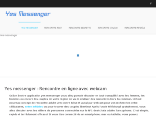 Détails : Yes messenger, rencontre en ligne avec webcam