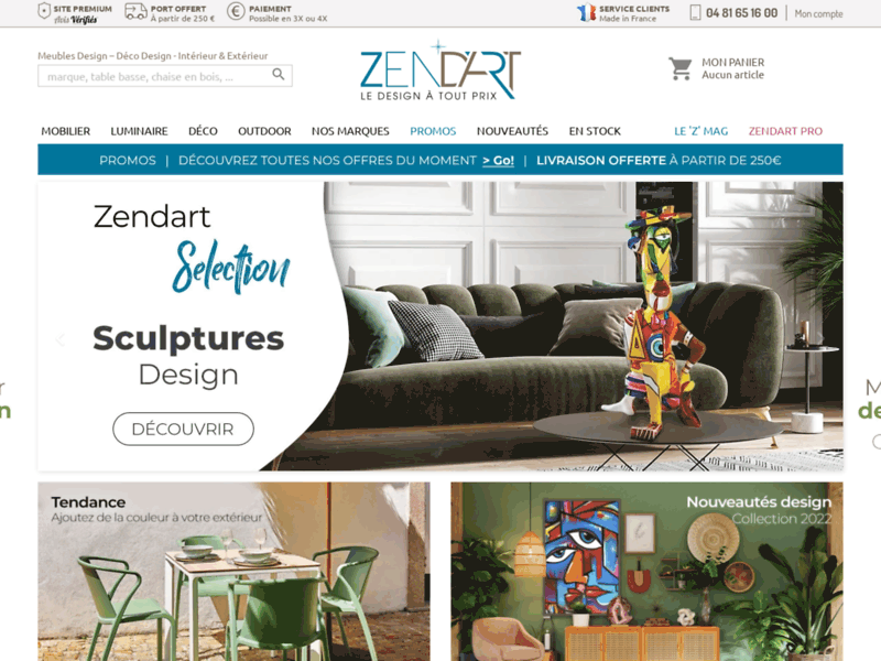 Zendart-Design : déco design pour la maison et le jardin
